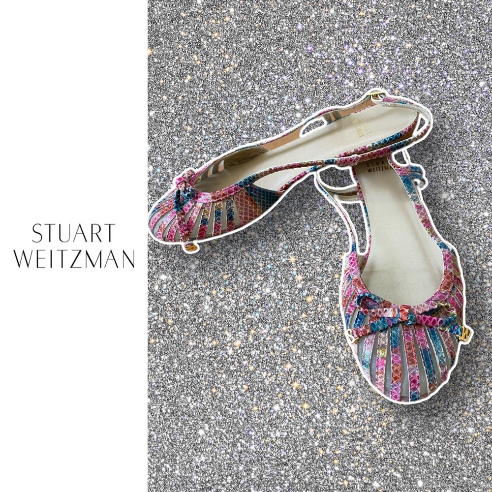 Stuart Weitzman Chanel Style Sling Backs - Picture 2 of 10